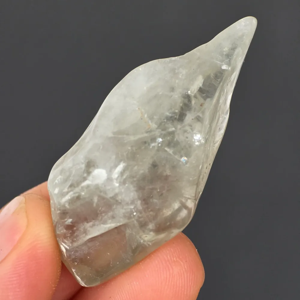 Ametista verde (prasiolite) levigata - pezzo unico | Modello 4