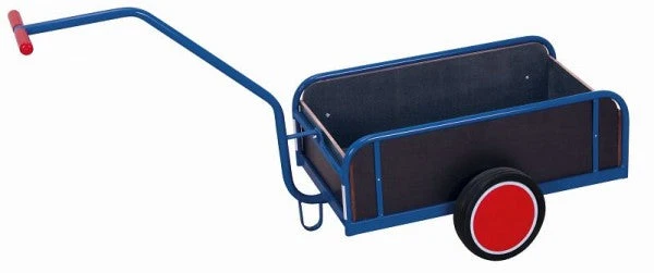 Carretto Variofit Con Parete Laterale Capacità Di Carico: 400 Kg Area 1.000 X 635 Mm (L / P) Pneumat per Bambini e Adulti