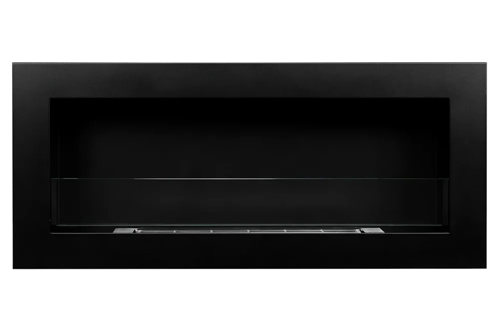 Certificato CE BIOCAMINO DA PARETE/INCASSO LIVORNO NERO L 90 x P 12 x H 40 CON VETRO