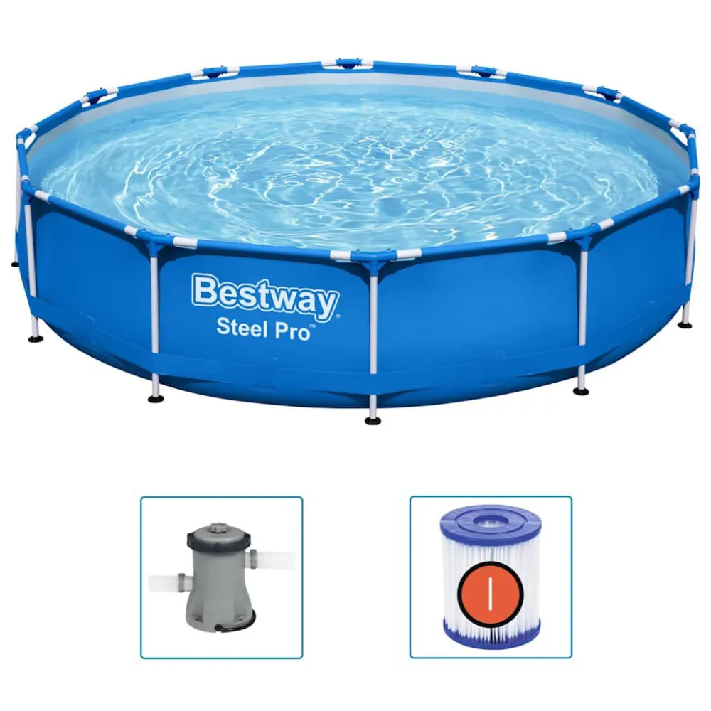 Bestway Telaio Piscina Di acciaio Pro 366x76 cm