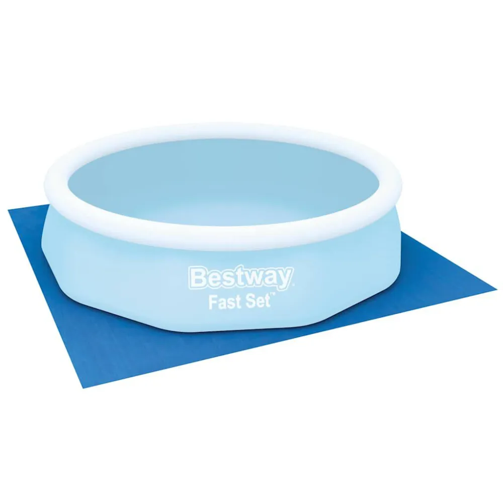Bestway Telo Base Piscina Flowclear 335x335 cm per Estate Giardino