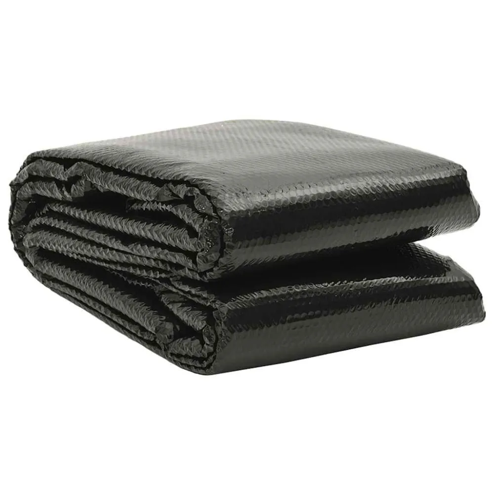 Copripiscina Rettangolare 500x300 cm PE Nero (Certificato CE)