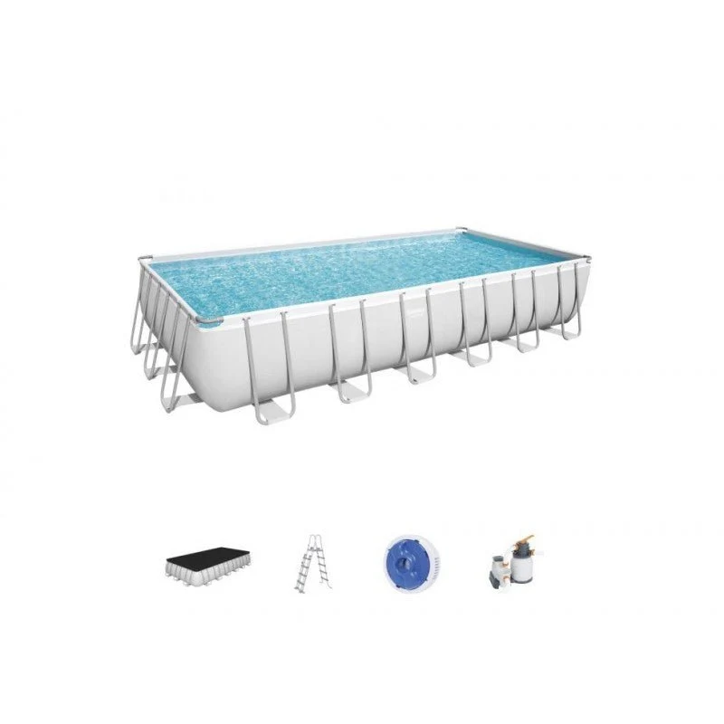 Piscina Bestway 56475 Power Acciaio Frame 732x366x132 cm