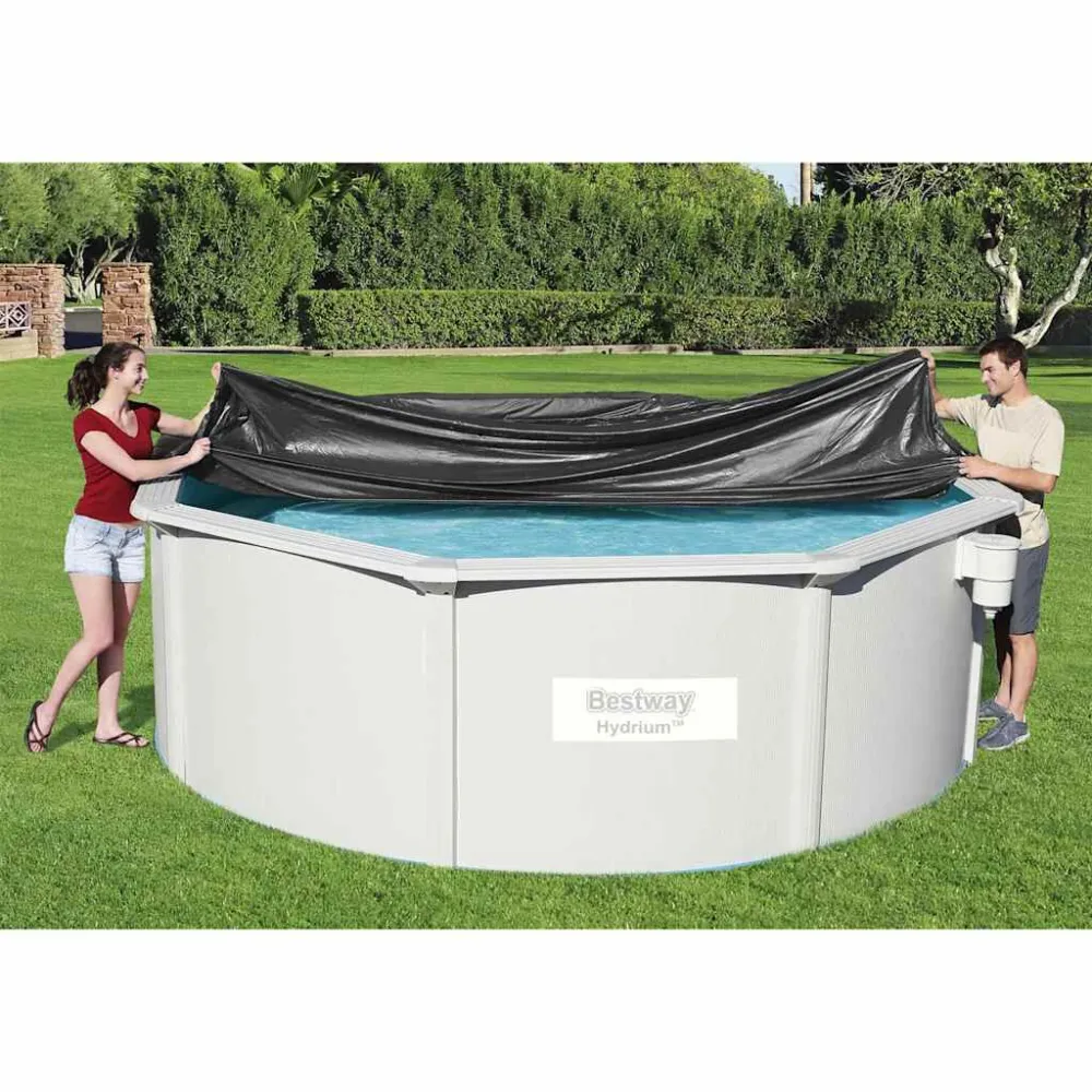 Piscina da Giardino Bestway Telo di Copertura per Piscina Flowclear 396 cm