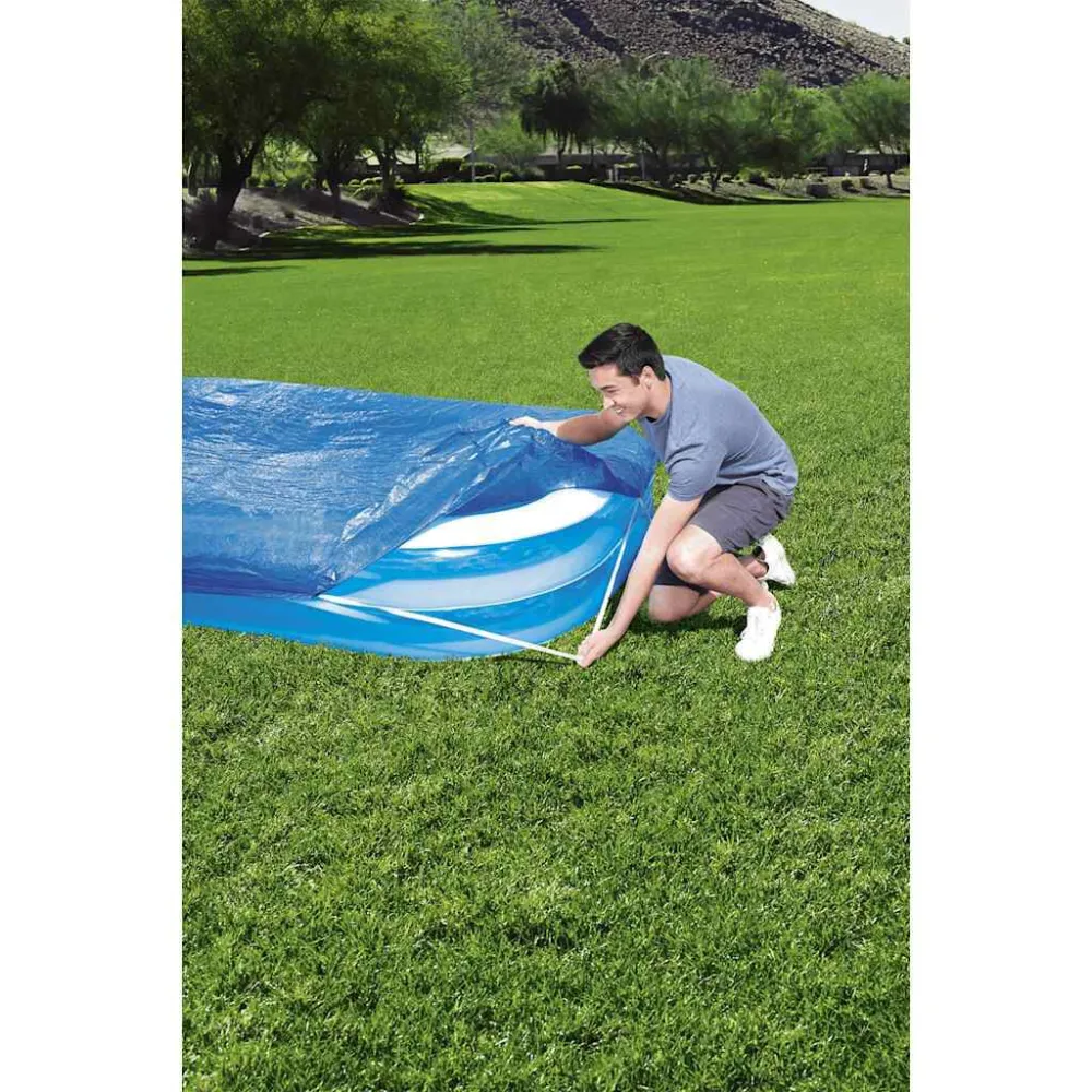 Piscina Gonfiabile Bestway Copertura per Piscina Flowclear 262x175x51 cm