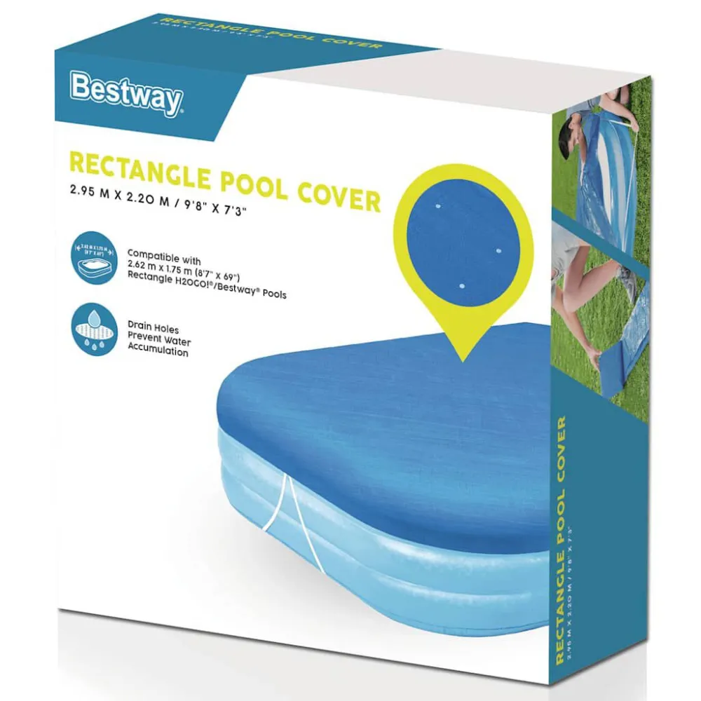 Piscina Gonfiabile Bestway Copertura per Piscina Flowclear 262x175x51 cm