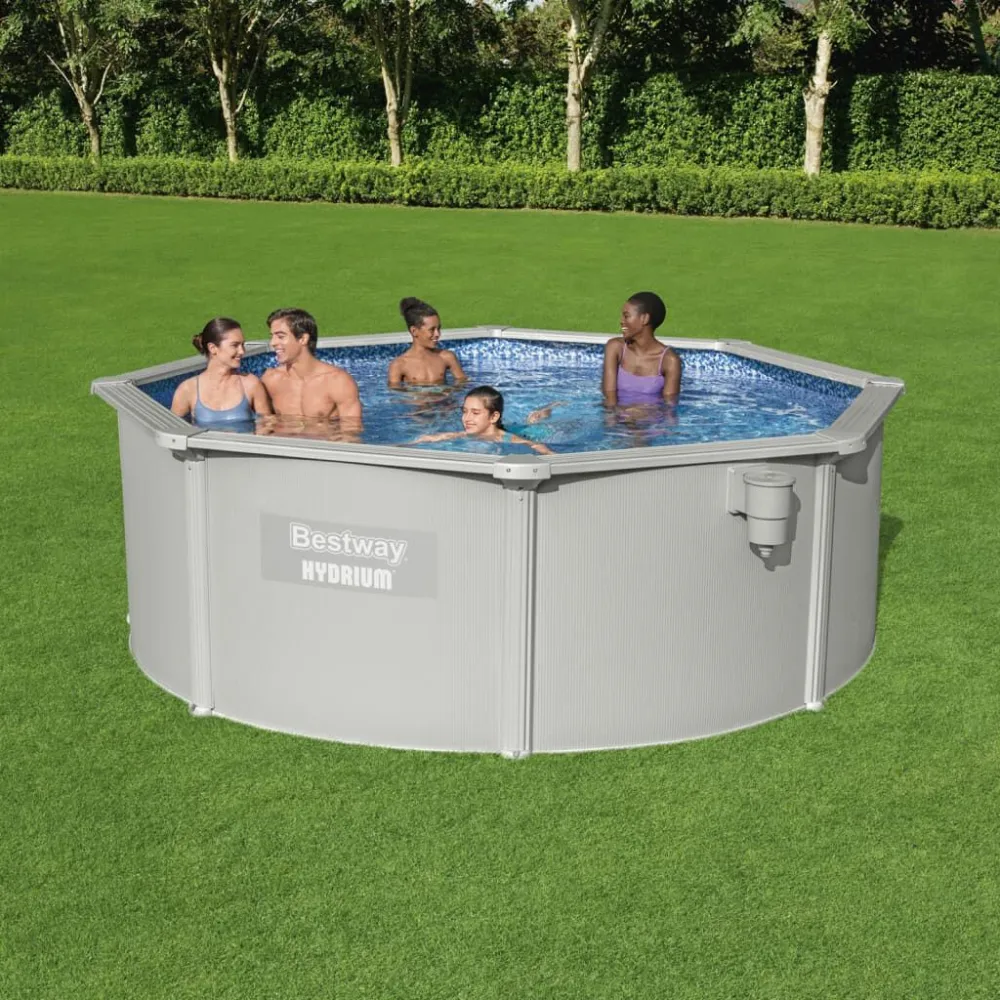 Piscina Rigida Bestway Telaio Piscina Fuori Terra Rotonda Hydrium 360x120 cm