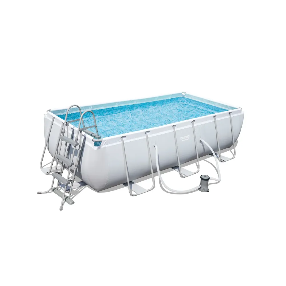 56441 Telaio elettrico acciaio 404X20cm per piscina
