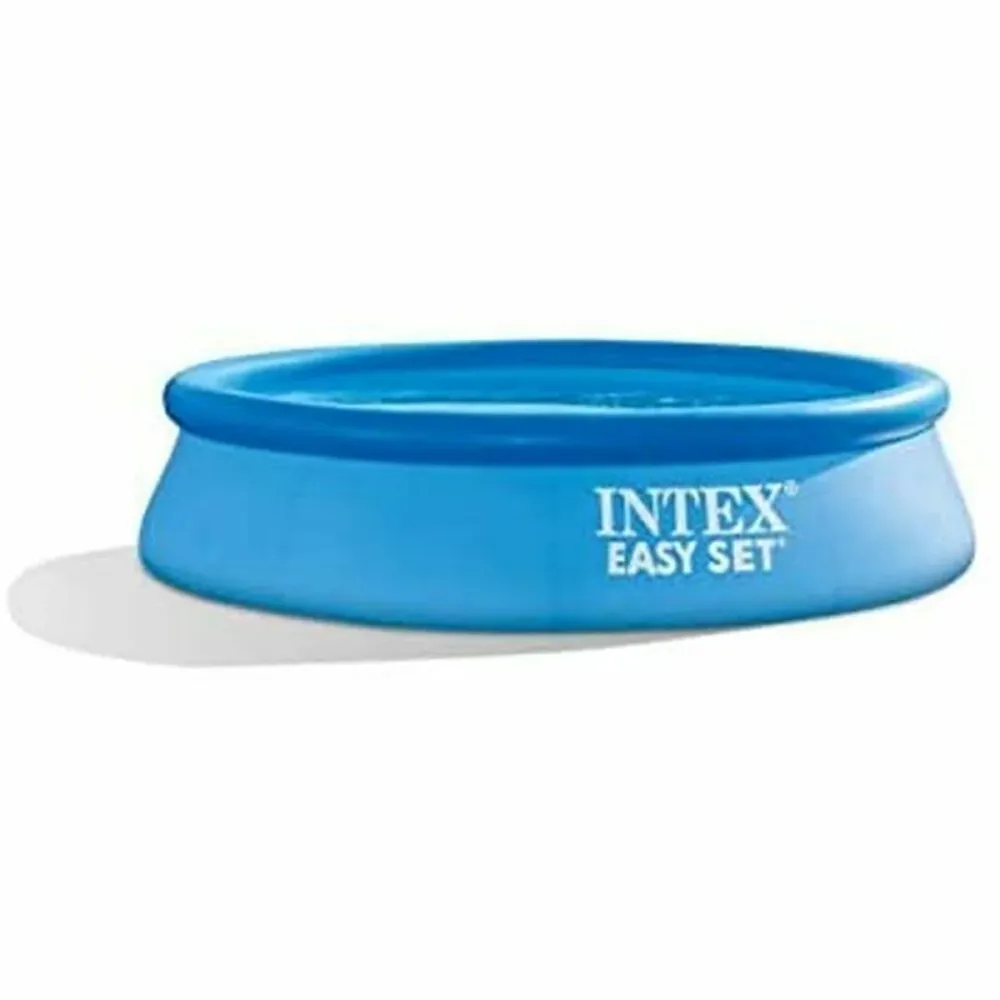 Piscina Gonfiabile Intex Agevole Set 1942 L Rotonda Impianto di depurazione per Piscina (244 x 61 cm)