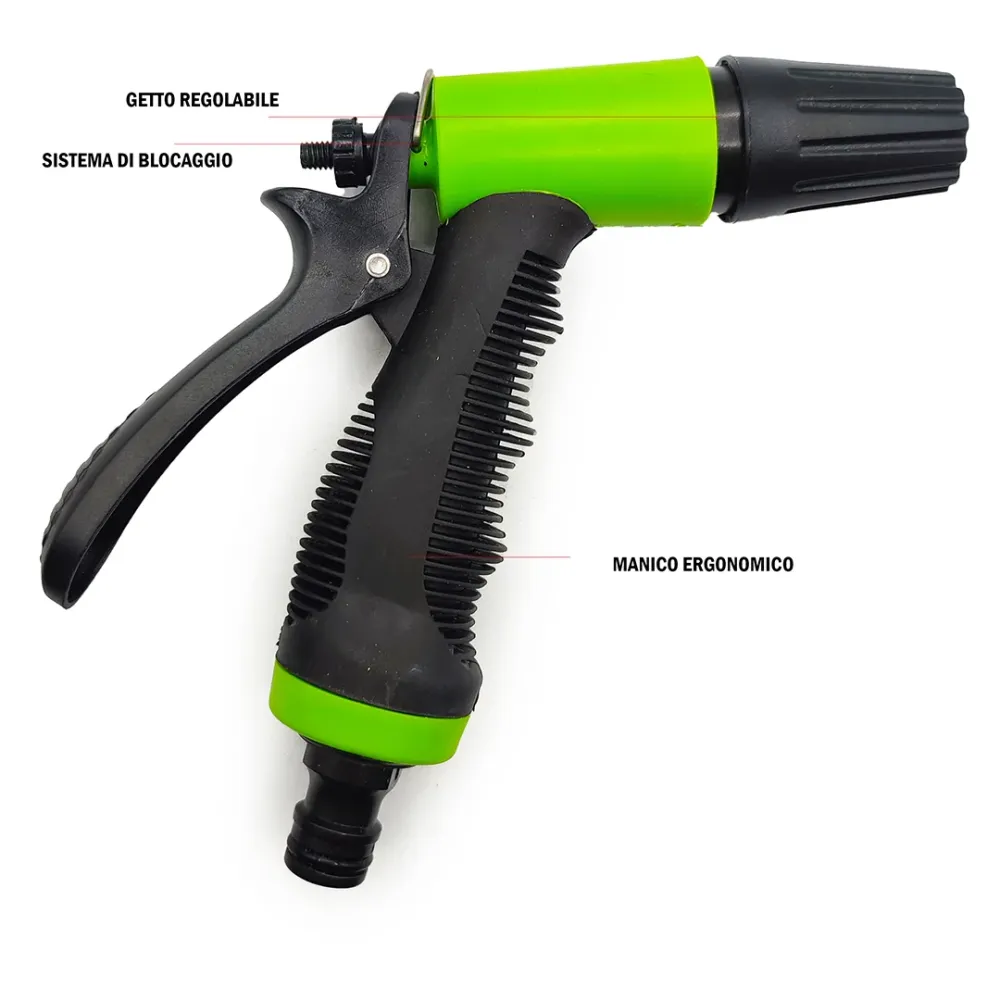 Pistola per giardino getto regolabile Igea
