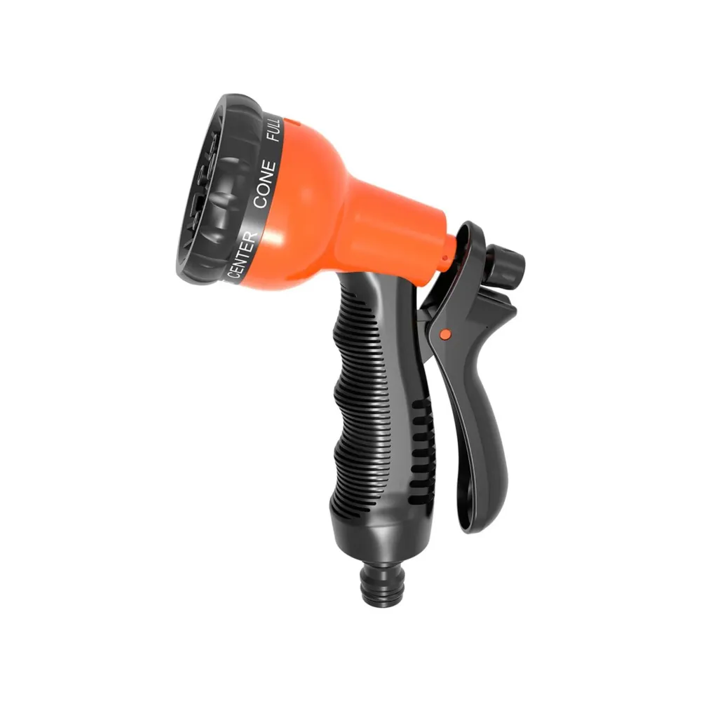 Pistola per irrigazione 8 getti impugnatura ergonomica gomma - LIF