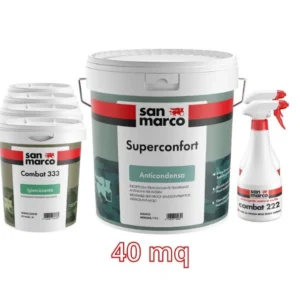 San Marco Kit antimuffa e anticondensa per 40 mq