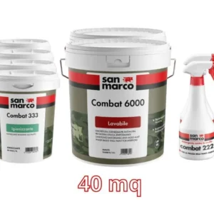 San Marco Kit antimuffa lavabile per 40 mq
