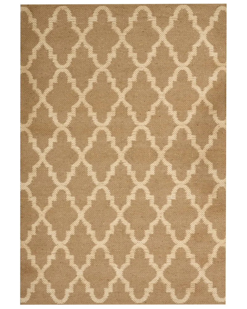 Tappeto iuta nocciola 160 x 230 cm MERMER