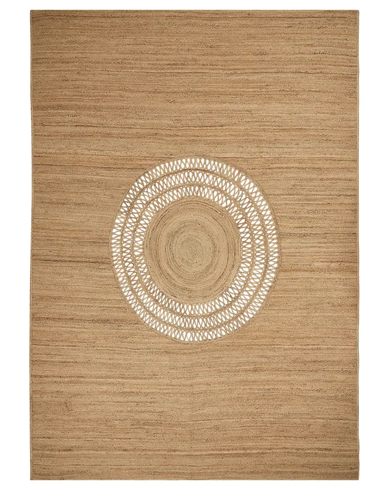 Tappeto iuta panna 160 x 230 cm BOGAZOREN