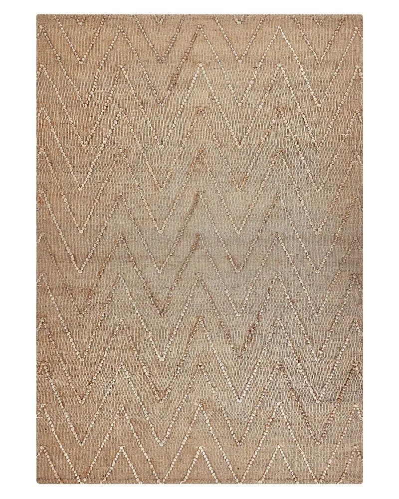 Tappeto iuta sabbia 160 x 230 cm DADAY