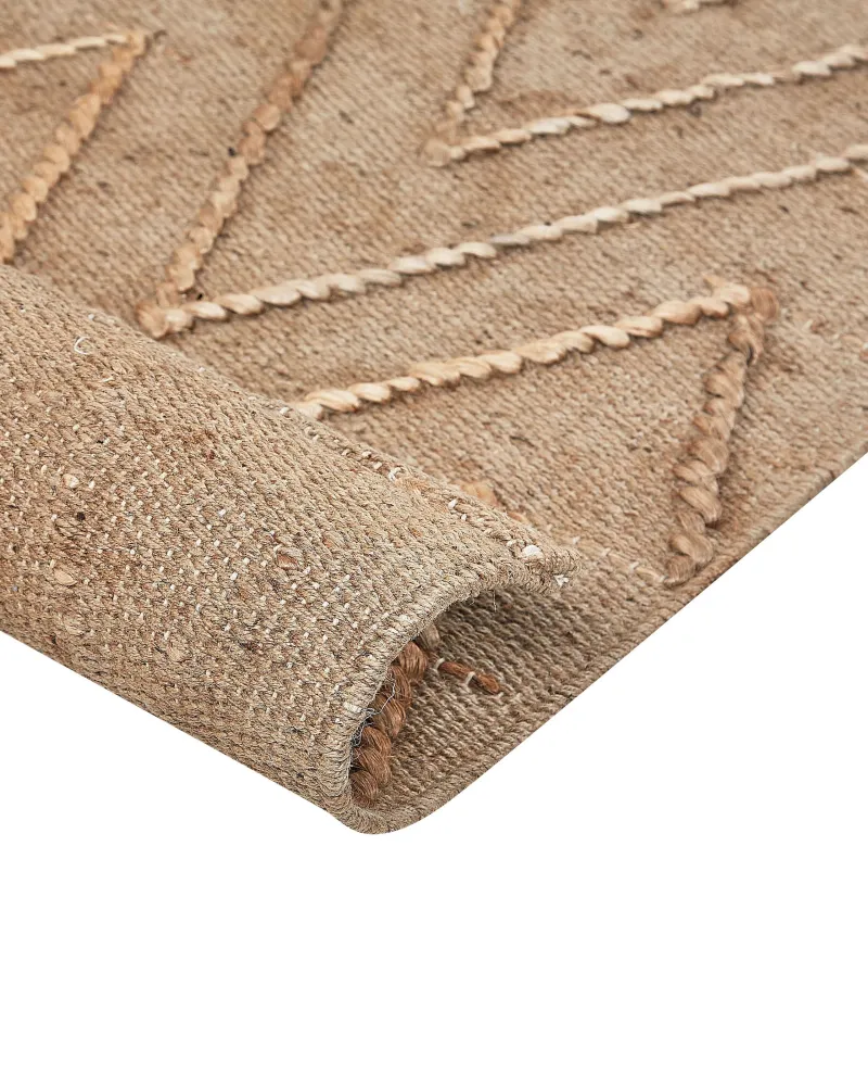 Tappeto iuta sabbia 160 x 230 cm DADAY