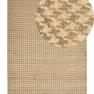 Viti e Tasselli per Tappeto iuta camoscio 160 x 230 cm ARAPTEPE
