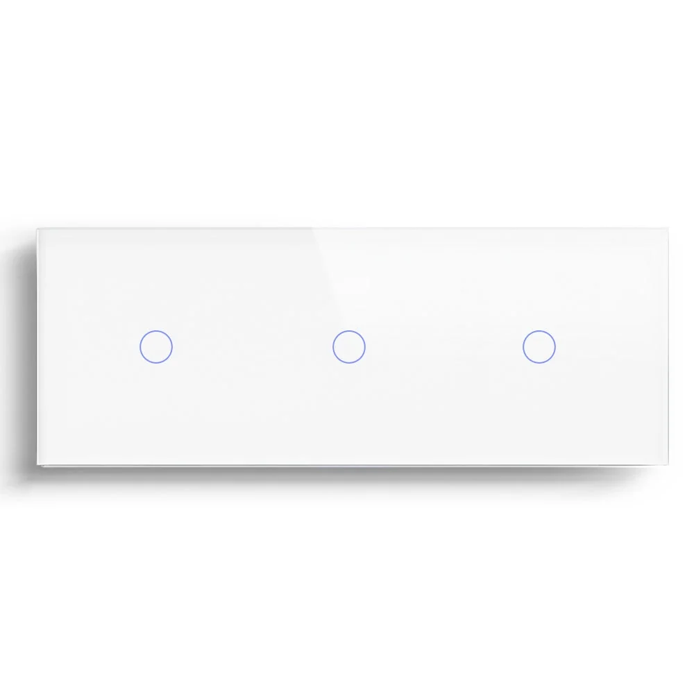 Bseed Interruttore Touch Triplo 1 Via 228mm 300W Bseedswitch