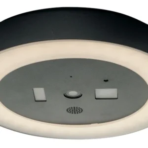FANEUROPE PLAFONIERA LED ZOOM CON VIDEOCAMERA 30W 3600LM 4000K DIMMERABILE Wi-Fi IP54 30X5 5CM LED-ZOOM-INT
