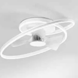 FANEUROPE Plafoniera led ventilatore Bianca 65W RGB+3CCT 3000k/4000k/6500k 7650LM 77X24CM LED-AUSTER-COLOR