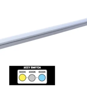 Plafoniera led stagna Imperia IP65 52w 6360lm 3CCT 3000K/4000K/6000K 150CM 212578