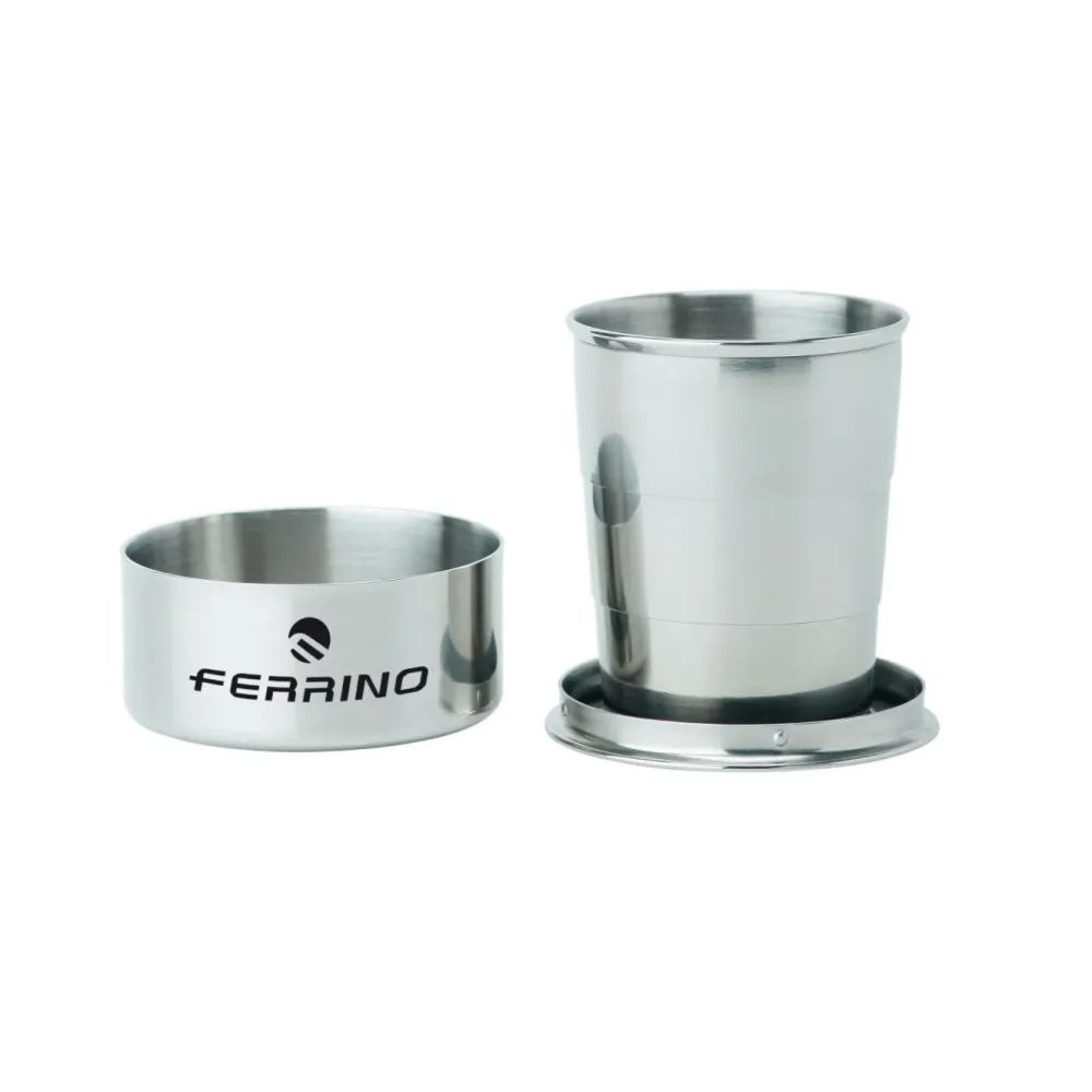 FERRINO FOLDING CAP BICCHIERE PIEGHEVOLE ACCIAIO