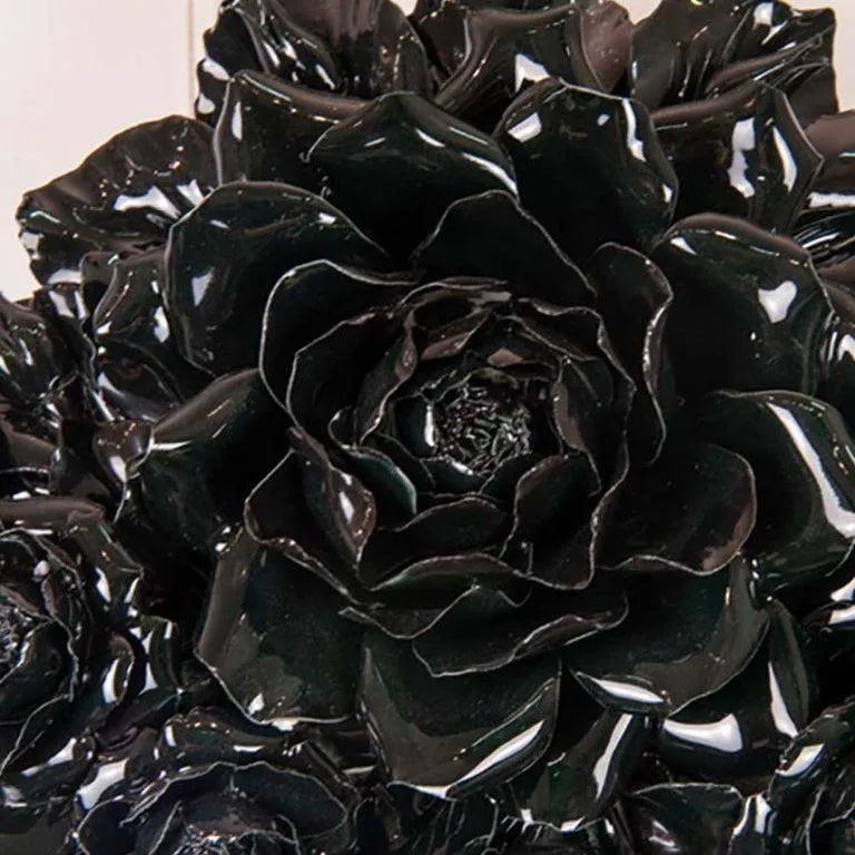 Specchio Nero Porcellana di Capodimonte