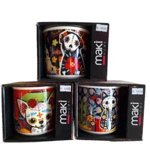 Taza Animales México Porcelana - MAKI