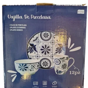 Vajilla Talavera Porcelana - MAKI