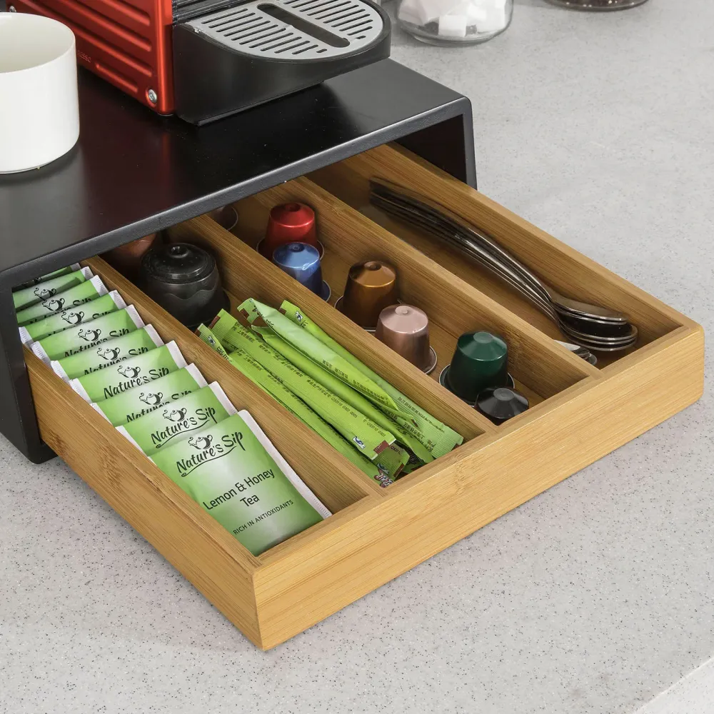SoBuy Cassetto porta capsule 30x31x10cm FRG280-SCH