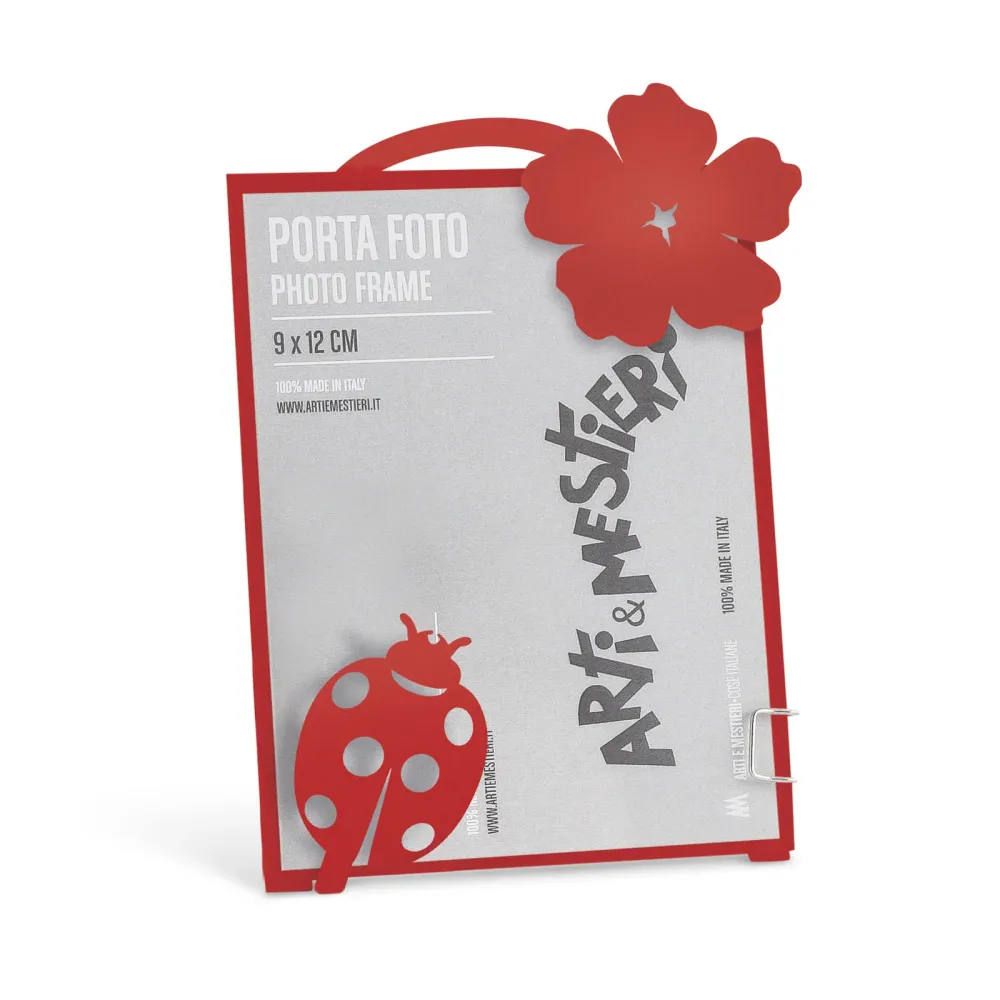 Porta Foto "Coccinella" Arti&Mestieri