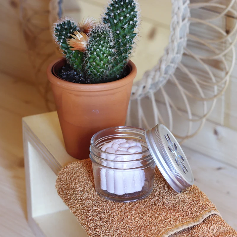 Barattolo porta cosmetici solidi