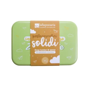 Porta Cosmetici Solidi da Viaggio con Sgocciolatoio
