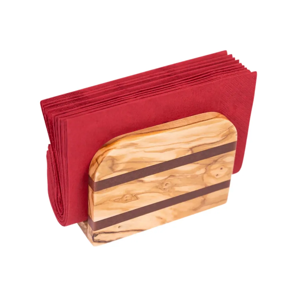 Porta tovaglioli di carta Venus, legno di ulivo