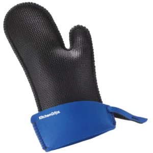 Guanto da cucina nero piccolo blu 27 cm