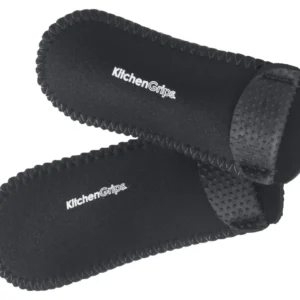 Protezione dita Deluxe nera 2 pezzi neri 16 cm