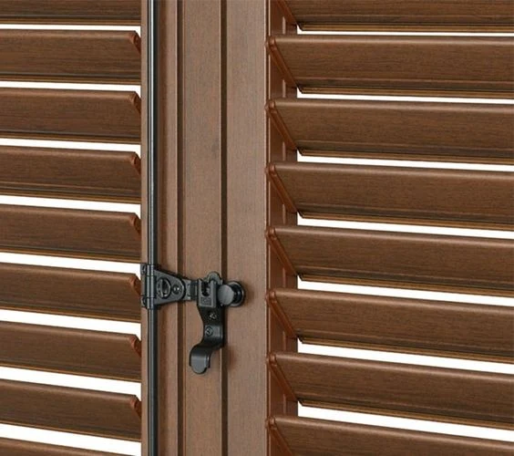 Persiana Portafinestra stecca orientabile telaio 2 ante 115x245