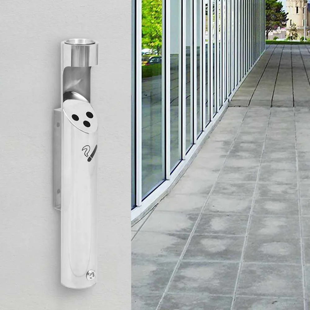 Posacenere da Parete Acciaio Inox