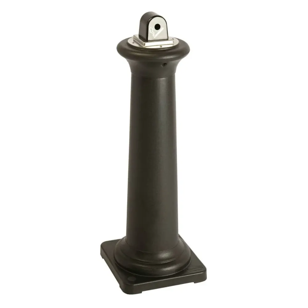 Rubbermaid Posacenere da Esterno Tuscan Nero
