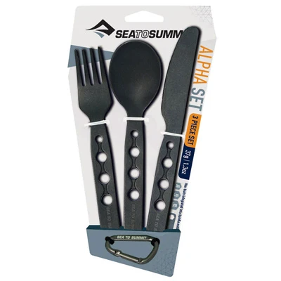 Set di posate Alpha Sea To Summit lega T6