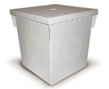 POZZETTO ITALIANA CORRUGATI 40X40 CON COPERCHIO