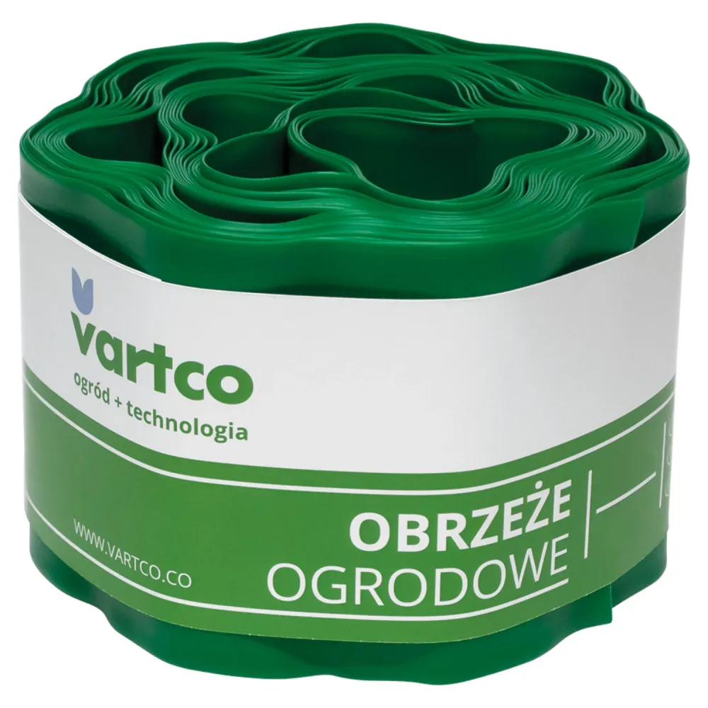 Tappeto per Playground Bordatura di prato ondulato 20cm x9m Vartco verde