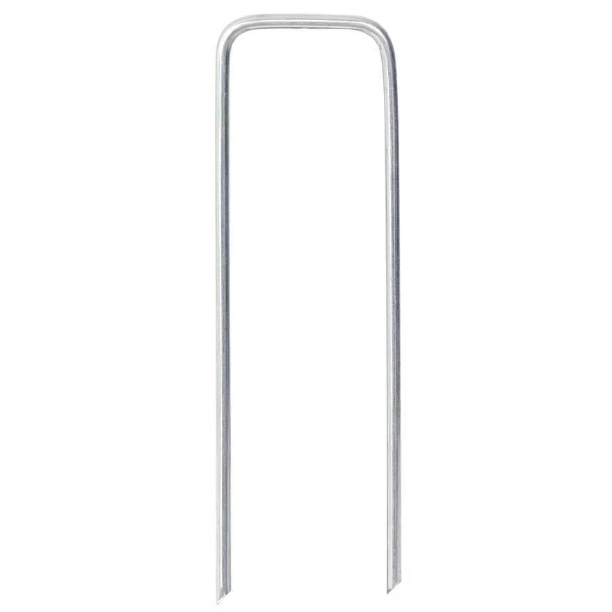 Picchetti fissatelo acciaio per prati sintetici 30 pezzi Ø3 h 14.5cm cod.4434