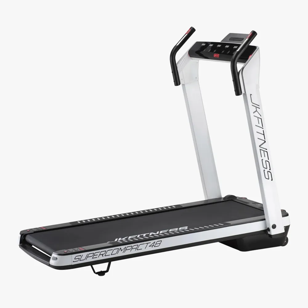 JK Fitness Tapis Roulant SUPERCOMPACT48 White - compatibile Zwift e Kinomap