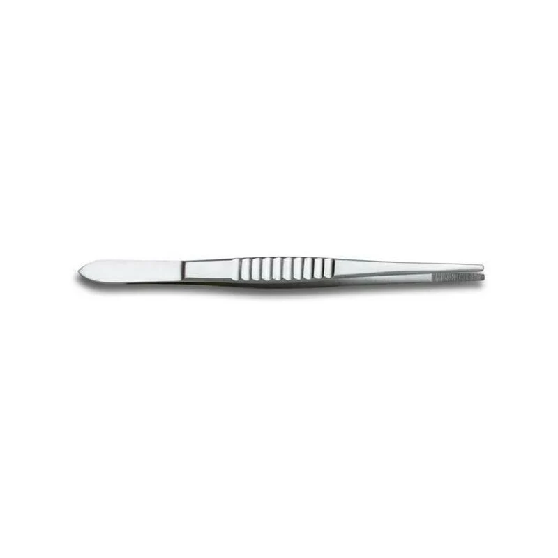 Pinzetta presella punta arrotondata inox 354014
