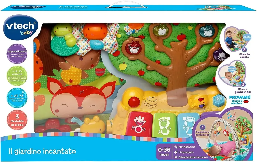 Vtech - Tappeto Gioco Il Giardino Incantato