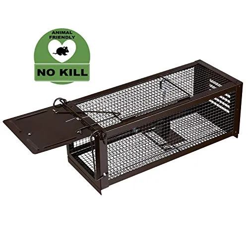 RatzFatz Gabbia Trappola Metallo per Catturare Animali Vivi di Piccola...