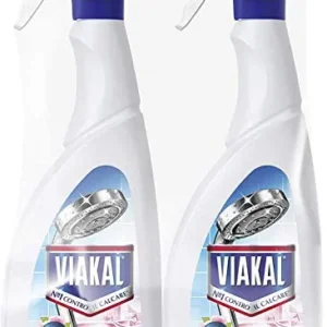 Viakal Detersivo Anticalcare Spray Fresco Profumo, Maxi Formato 2 Pezzi da...