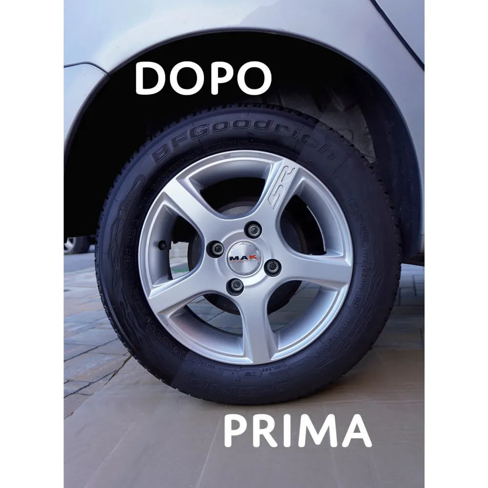 X-P GOMMA BLACK SPRAY 400ML BRILLANTANTE PER GOMME E PARTI PLASTICA. CON PANNO MICROFIBRA OMAGGIO PROMO -30%